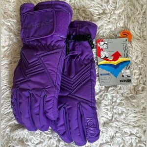 Kombi Purple Women's Gloves NWT